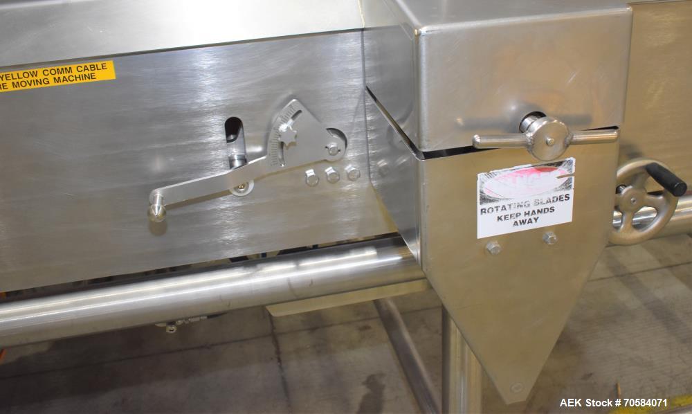 Used Quantum Model P200 Pepperoni Topping Applicator
